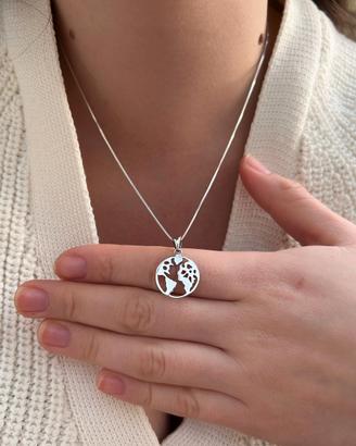 Catena con ciondolo in argento