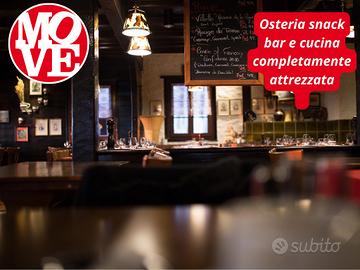 Osteria Snack Bar da 25 anni in Via Castellana
