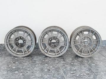 3 Cerchi Fiat Cromodora 14" 6,5 (Fiat Dino)