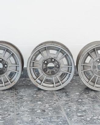 3 Cerchi Fiat Cromodora 14" 6,5 (Fiat Dino)