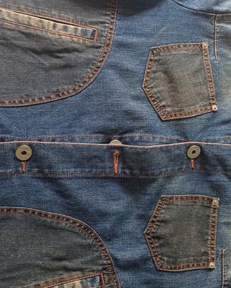 giacca jeans moschino uomo 