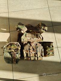 SOD Gear - Gilet Tattico Multicam con tasche
