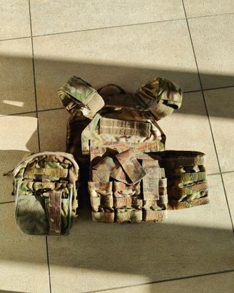SOD Gear - Gilet Tattico Multicam con tasche