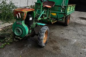 Motozappa Lombardini 4x4