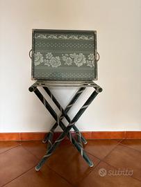 Table pliant e vassoio
