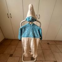 Vestito Carnevale  “Puffo” vintage.