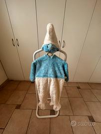 Vestito Carnevale  “Puffo” vintage.