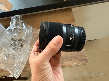 Panasonic lumix 50mm f/1.8 l mount nuovo