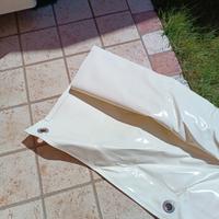 telo pvc 4.8x4.5 metri con occhielli e profilo di