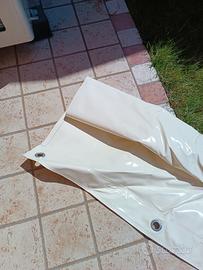 telo pvc 4.8x4.5 metri con occhielli e profilo di