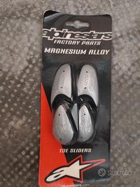 Alpinestars protezioni stivali sliders magnesio