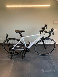 Bici da corsa EDR EASY VAN RYSEL bianca