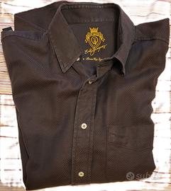 Camicia Entre Jacques marrone, elegante