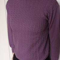 Maglione con trecce