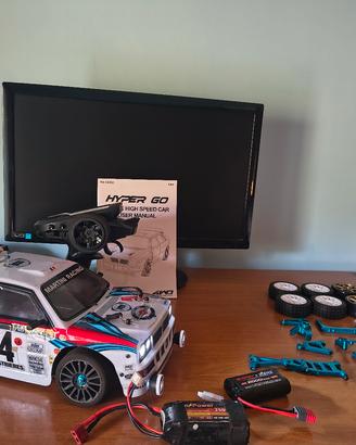 Auto RC Hyper go Lancia delta 