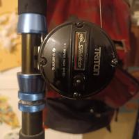 Canna da pesca Shimano con mulinello