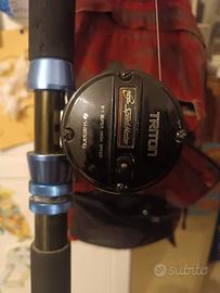 Canna da pesca Shimano con mulinello