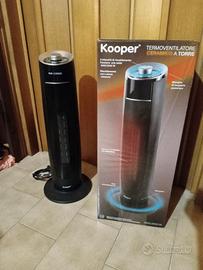 Termoventilatore ceramico oscill. a torre Koope