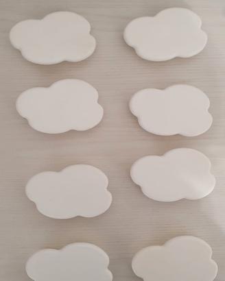 Cameretta a forma NUVOLA Maniglia colore BIANCO