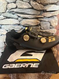 Scarpe bici corsa gaerne carbon g stl gold rush