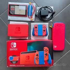 Nintendo Switch Mario Red e & Blue Limited Edition