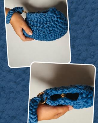 Borsa handmade blu💙