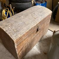 Baule in legno vintage