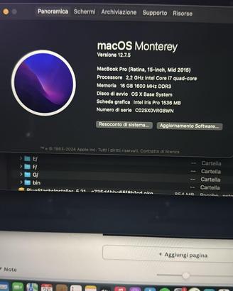 MacBook Pro 15” Retina (2015) - i7 Quad Core