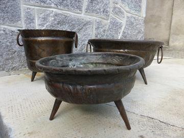 Coprivasi rame d'antiquariato