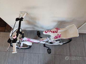 Bicicletta 4-8anni,con le rotelle