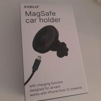 Supporto magnetico con ricarica wilress per Iphone