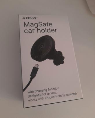 Supporto magnetico con ricarica wilress per Iphone
