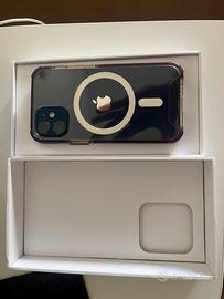 iPhone 12 Mini 256GB (Blu Acceso🔵)+cover viola🟣+🔋
