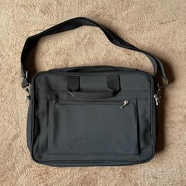 custodie borse porta pc in tessuto nero
