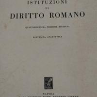Arrangio Ruiz, Istituzioni di diritto romano