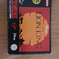 Super nintendo gioco the lion king Pal