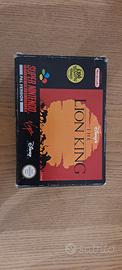Super nintendo gioco the lion king Pal