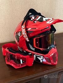Casco FXR Pro Clutch e 2 mascherine - NUOVI