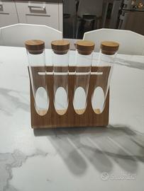 porta spezie provetta