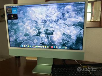 IMac 24’ M1 8GB colore menta SSD 256