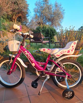bicicletta papillon ruota 16'