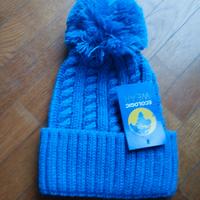 Cappello Berretto Blu con cartellino 