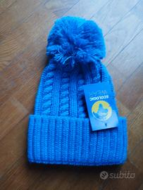 Cappello Berretto Blu con cartellino 