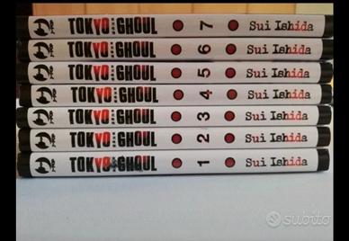 Tokyo Ghoul Vol. 1-7. 