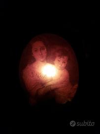 Madonna con Bambino Quadro Lumino
