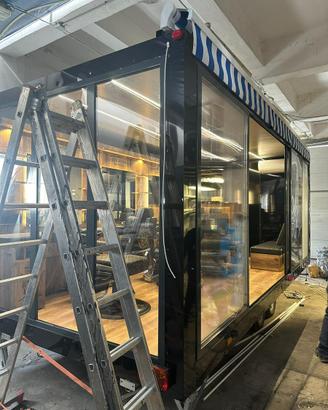 Barber shop Trailer / Rimorchio Barbiere