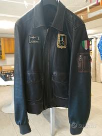 giacca aviatore in pelle 