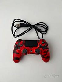 Controller Sony DualShock 4 Rosso per PS4 Original