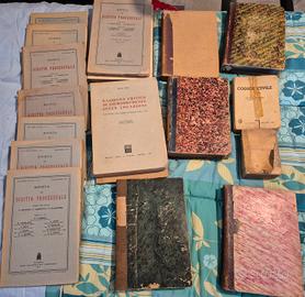 Lotto di 18 libri di Diritto 1800 e primi 1900