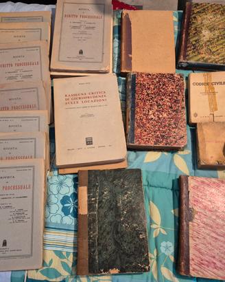 Lotto di 18 libri di Diritto 1800 e primi 1900